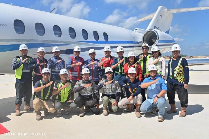 Menteri Perhubungan Resmikan Bandara Baru di Kalimantan