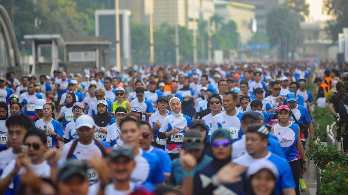 Ratusan Pelari dari Seluruh Dunia Hadiri Jakarta Marathon 2024